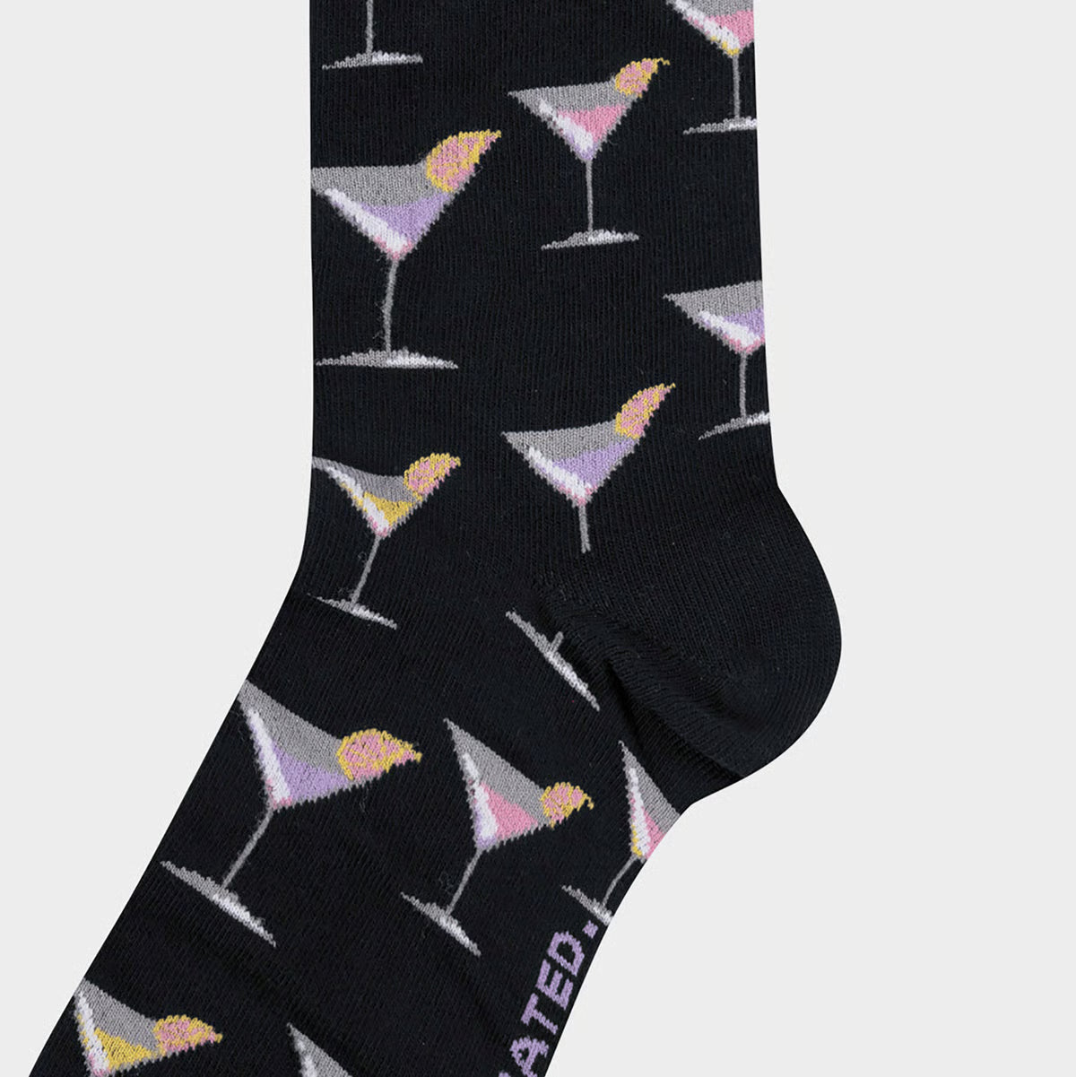 DEDICATED - Socks Sigtuna Cocktails Black