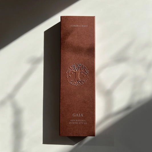 Aurora Craft - Gaia - Natürliche Räucherstäbchen (Zeder, Wacholder, Kiefer)