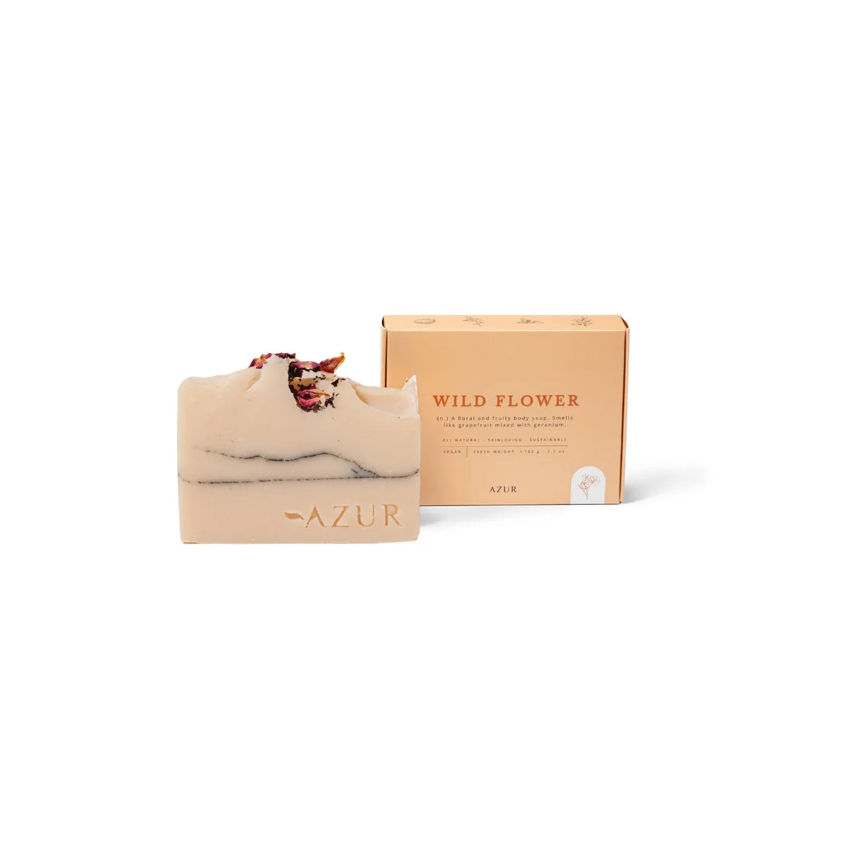 AZUR - WILD FLOWER Körperseife 100g