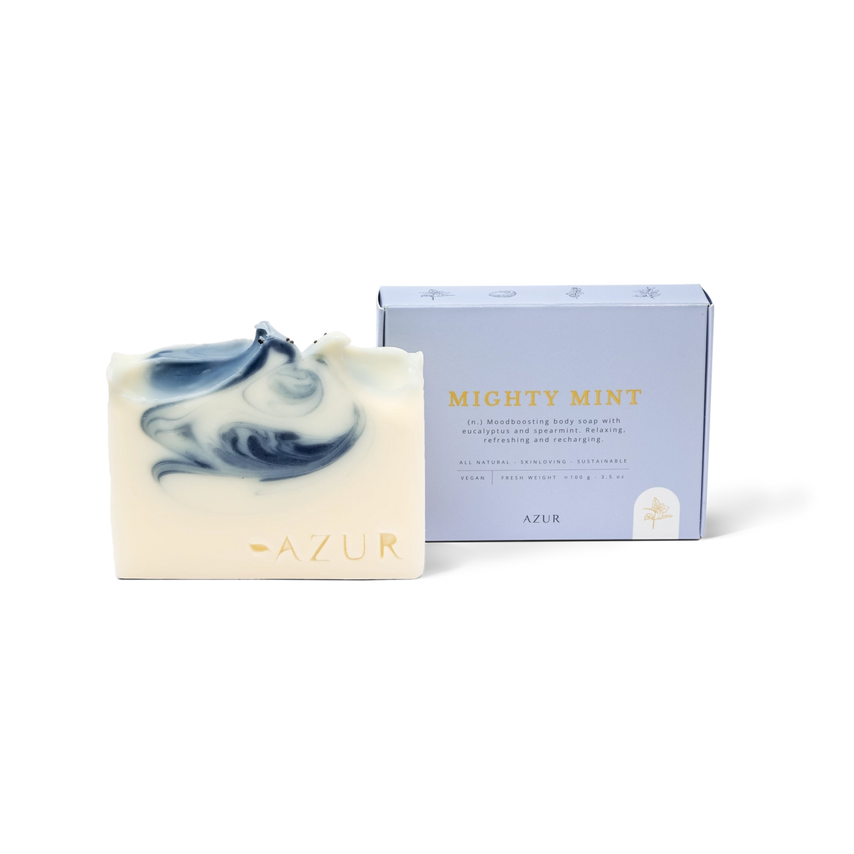 AZUR - MIGHTY MINT Körperseife 100g