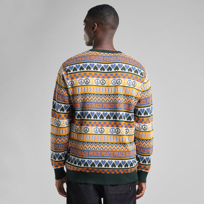 DEDICATED - Sweater Mora Peace Dark Green Pine Grove