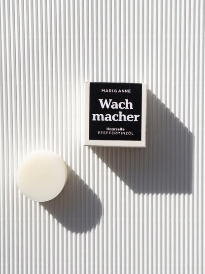 MARI & ANNE - Wachmacher feste Haarseife 80g - WERTE FREUNDE