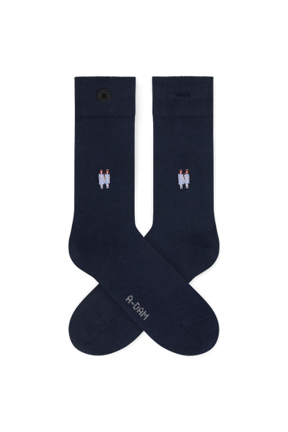 A-dam - Casual Socks 4P Movie Night