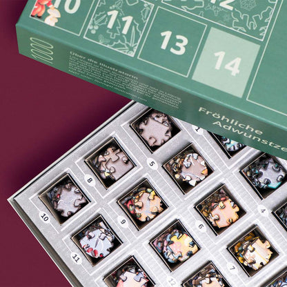 Willa Wunst - Puzzle Adventskalender Waldweihnacht
