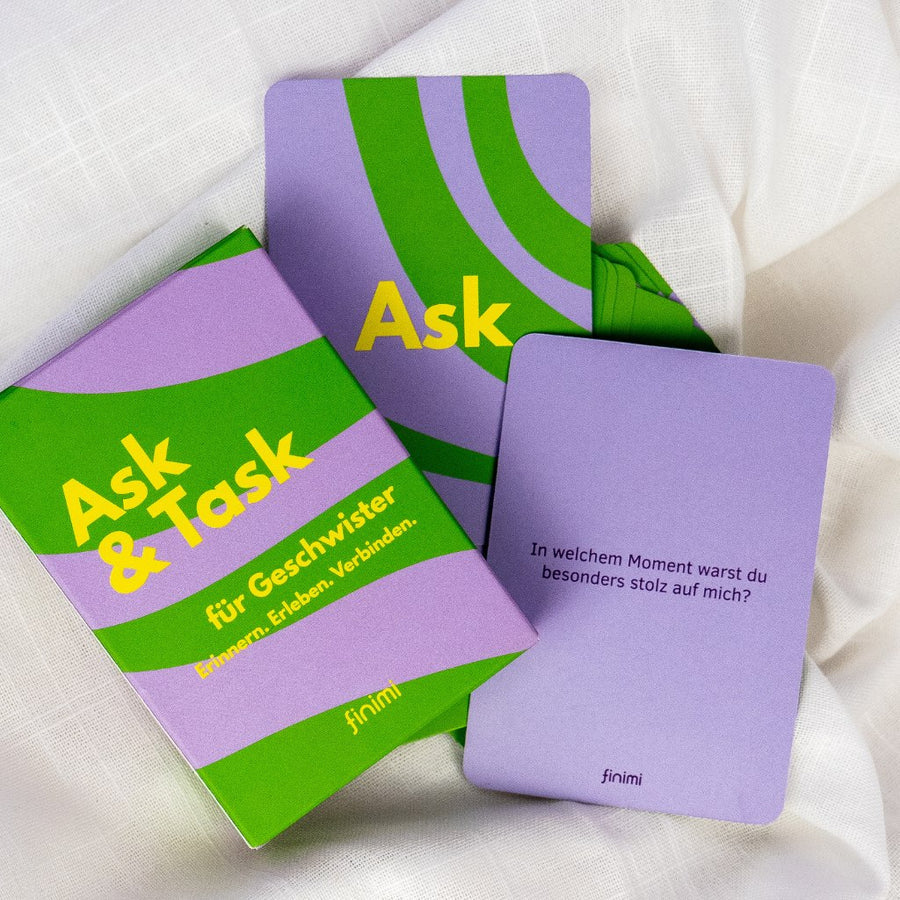 Ask & Task - für Geschwister (Deutsch)