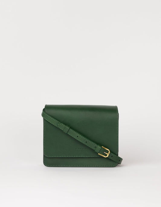 O MY BAG - AUDREY MINI Pine Green Classic Leather