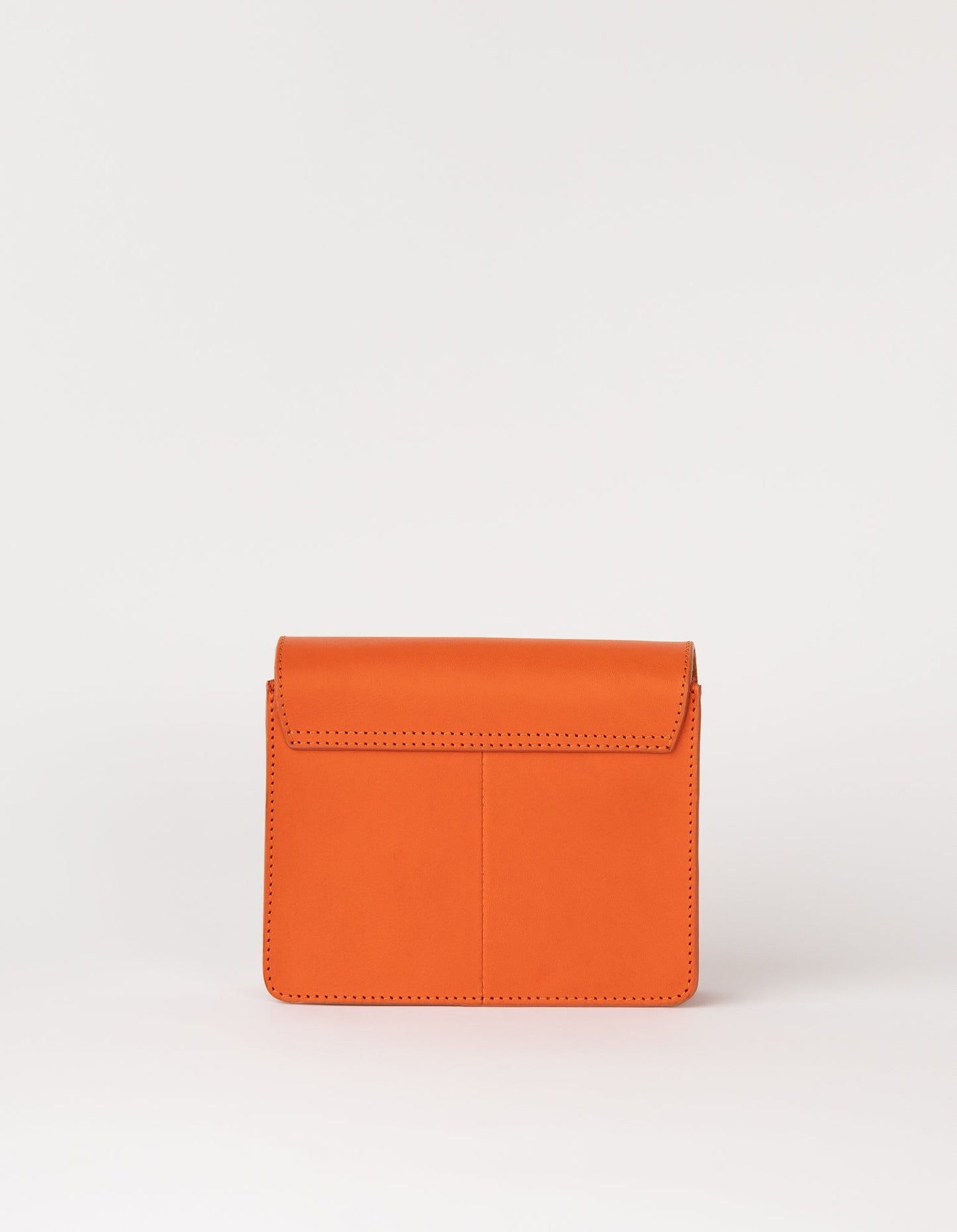 O MY BAG - AUDREY MINI Tangerine Classic Leather