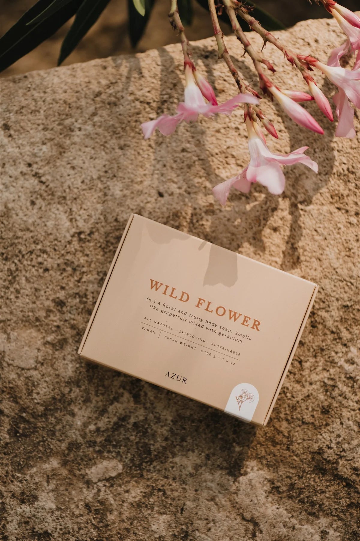 AZUR - WILD FLOWER Körperseife 100g