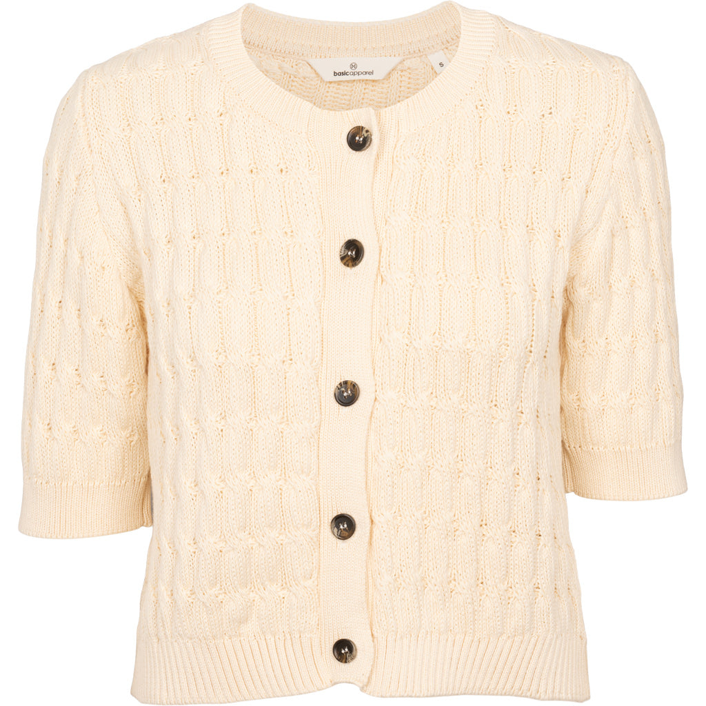 Basic Apparel - Minie Cardigan Whisper White - WERTE FREUNDE
