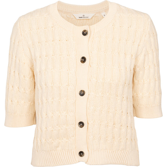 Basic Apparel - Minie Cardigan Whisper White - WERTE FREUNDE