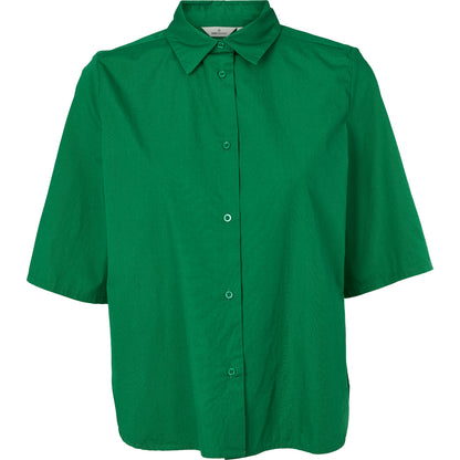 Basic Apparel - Silje SS Shirt Abundant green - WERTE FREUNDE