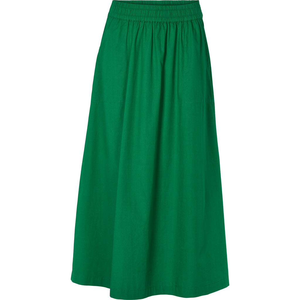 Basic Apparel - Silje Long Skirt Abundant green - WERTE FREUNDE