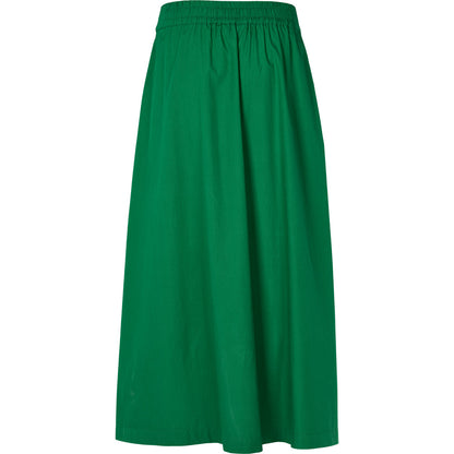 Basic Apparel - Silje Long Skirt Abundant green - WERTE FREUNDE