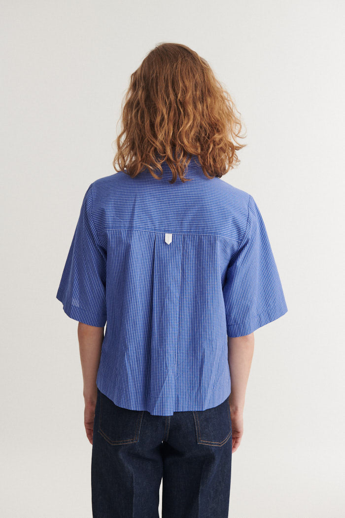 Basic Apparel - Chane SS Shirt Sodalite blue - WERTE FREUNDE