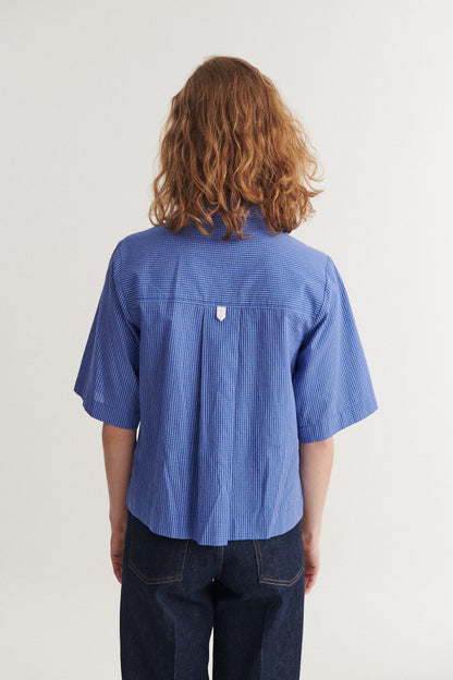 Basic Apparel - Chane SS Shirt Sodalite blue - WERTE FREUNDE