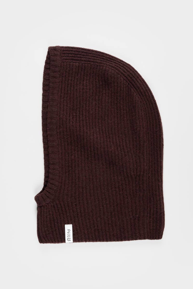 Rifo - Marika Cashmere Balaclava Brown Caffè