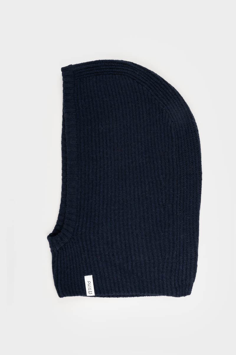 Rifo - Marika Cashmere Balaclava Blue Mora