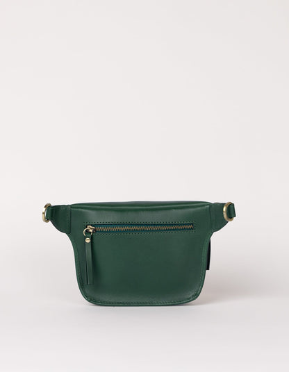 O MY BAG - BECK'S BUMBAG Pine Green Classic Leather