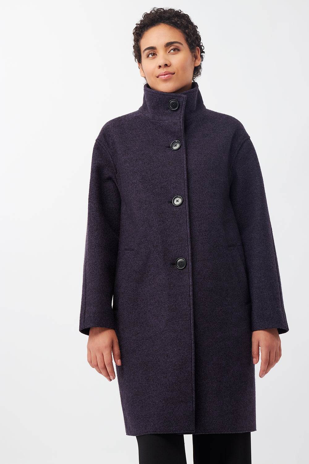 LangerChen - Coat Pennfield blueberry