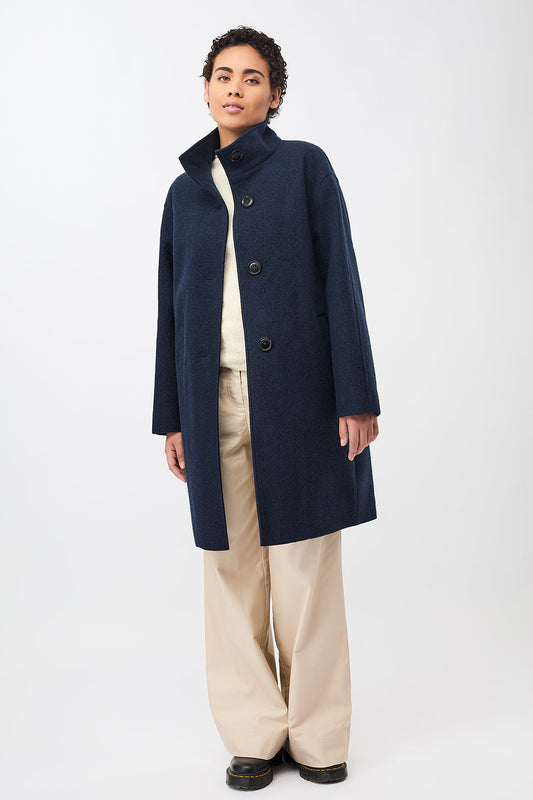 LangerChen - Coat Pennfield navy