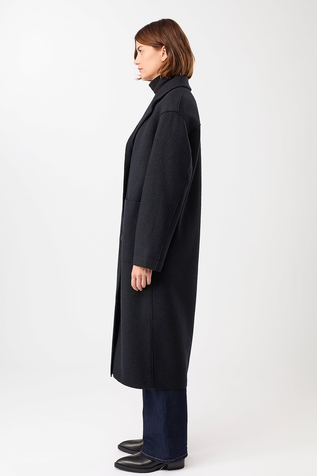 LangerChen - Coat Carran II carbon - WERTE FREUNDE