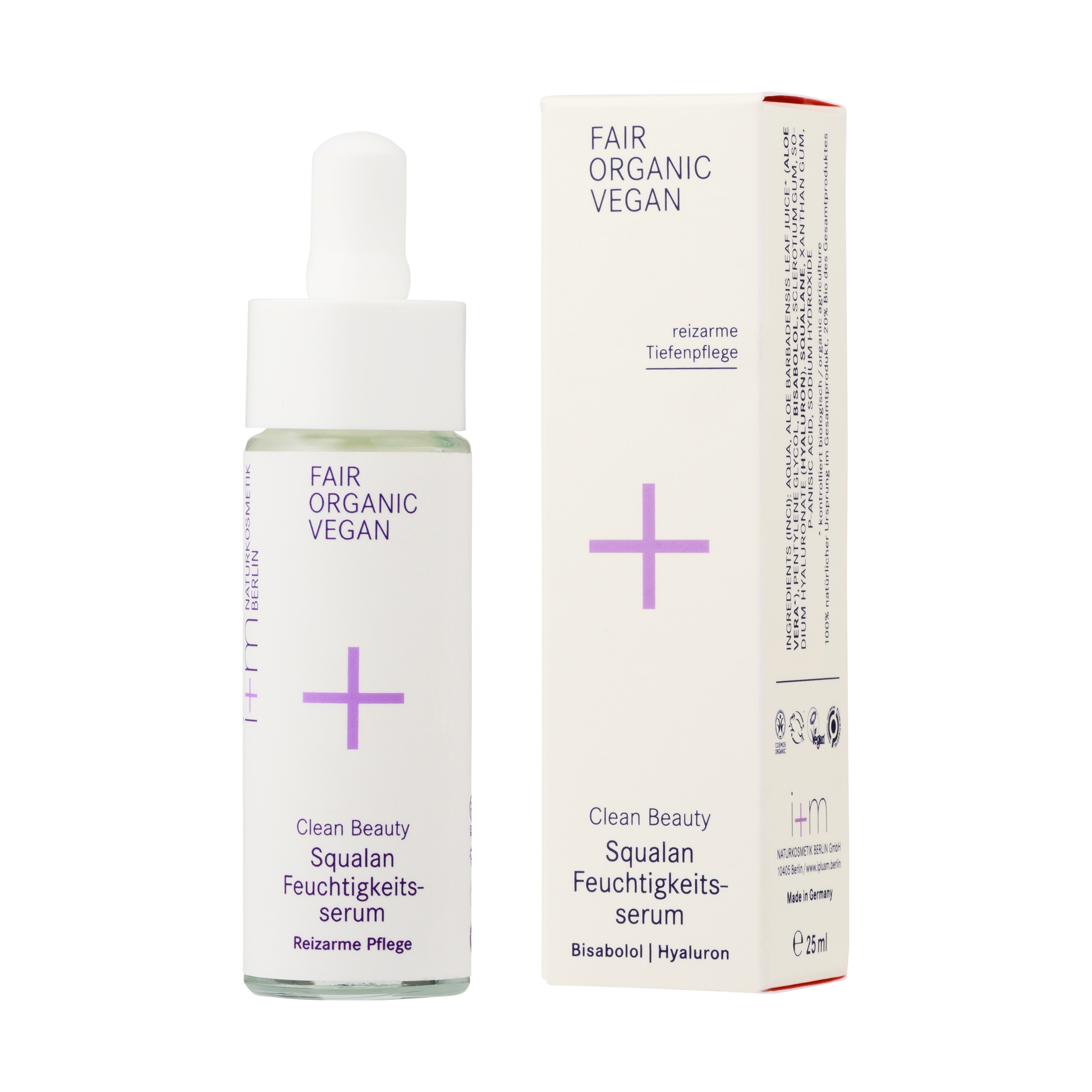 i+m - Clean Beauty Feuchtigkeitsserum Squalan 25ml - WERTE FREUNDE