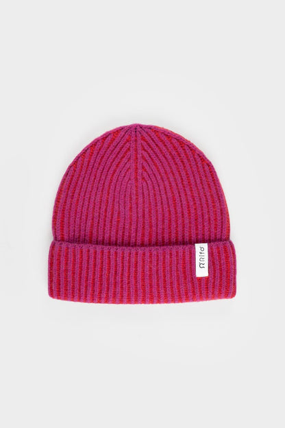 Rifo - Teo Cashmere Beanie Pink-Red