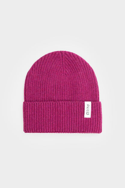 Rifo - Marcello Cashmere Beanie Pink Geranio
