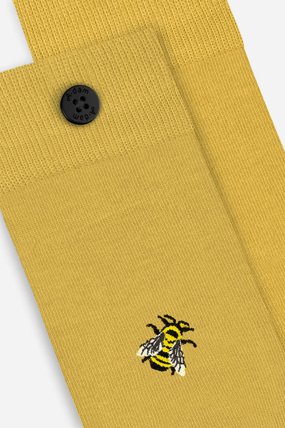A-dam - Casual Socks 2P Bee'N Honey Nugget Gold - WERTE FREUNDE