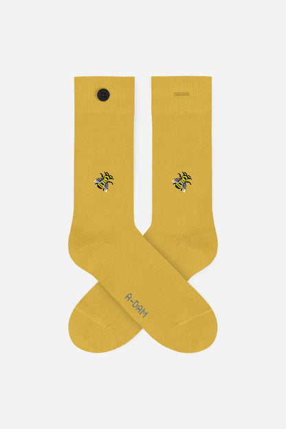 A-dam - Casual Socks 2P Bee'N Honey Nugget Gold - WERTE FREUNDE