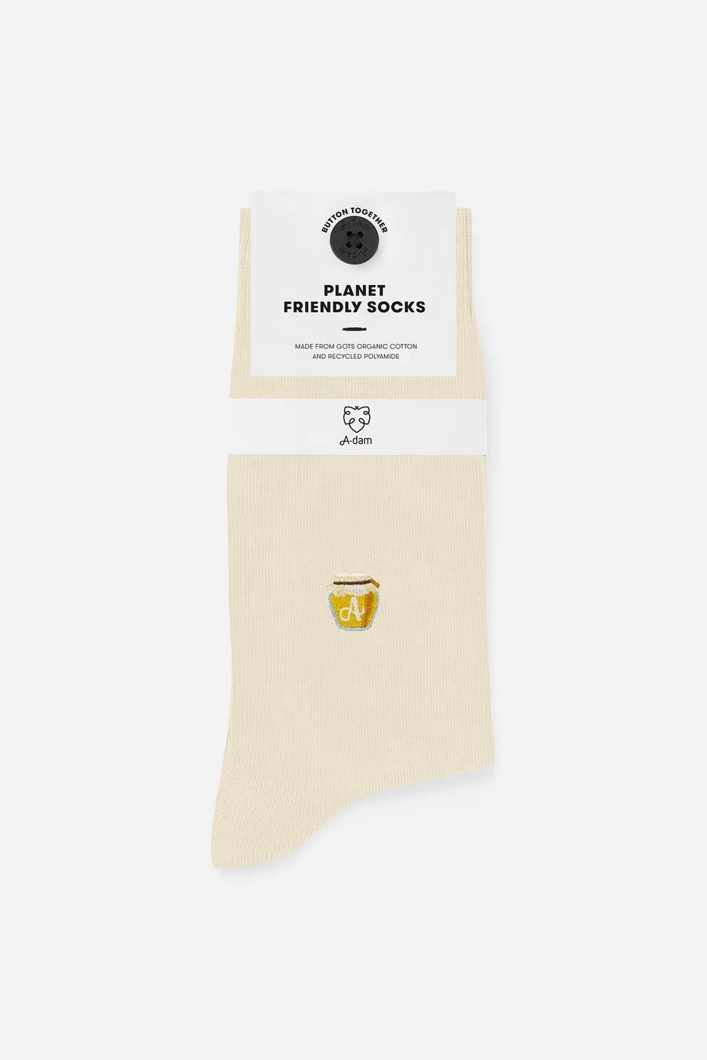 A-dam - Casual Socks 2P Bee'N Honey Nugget Gold - WERTE FREUNDE