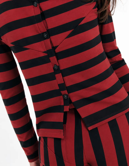 Suite 13 - MAIA TOP STRIPES BRICK