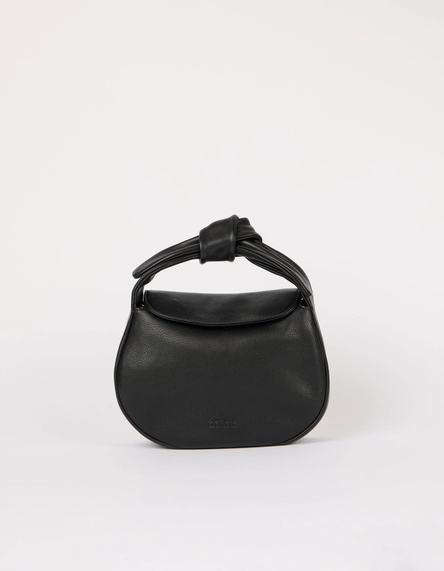 O MY BAG - Coco Croissant - Black Soft Grain - WERTE FREUNDE