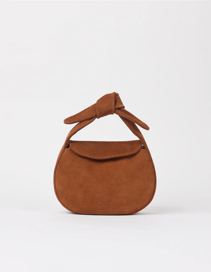O MY BAG - Coco Croissant Suède Cognac