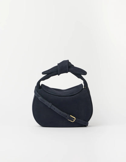 O MY BAG - Coco Croissant Suède Universe Blue