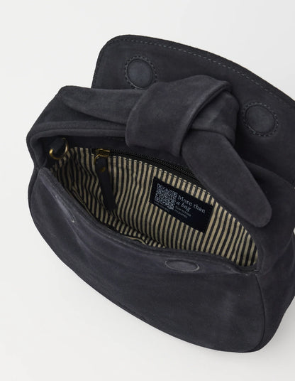 O MY BAG - Coco Croissant Suède Universe Blue