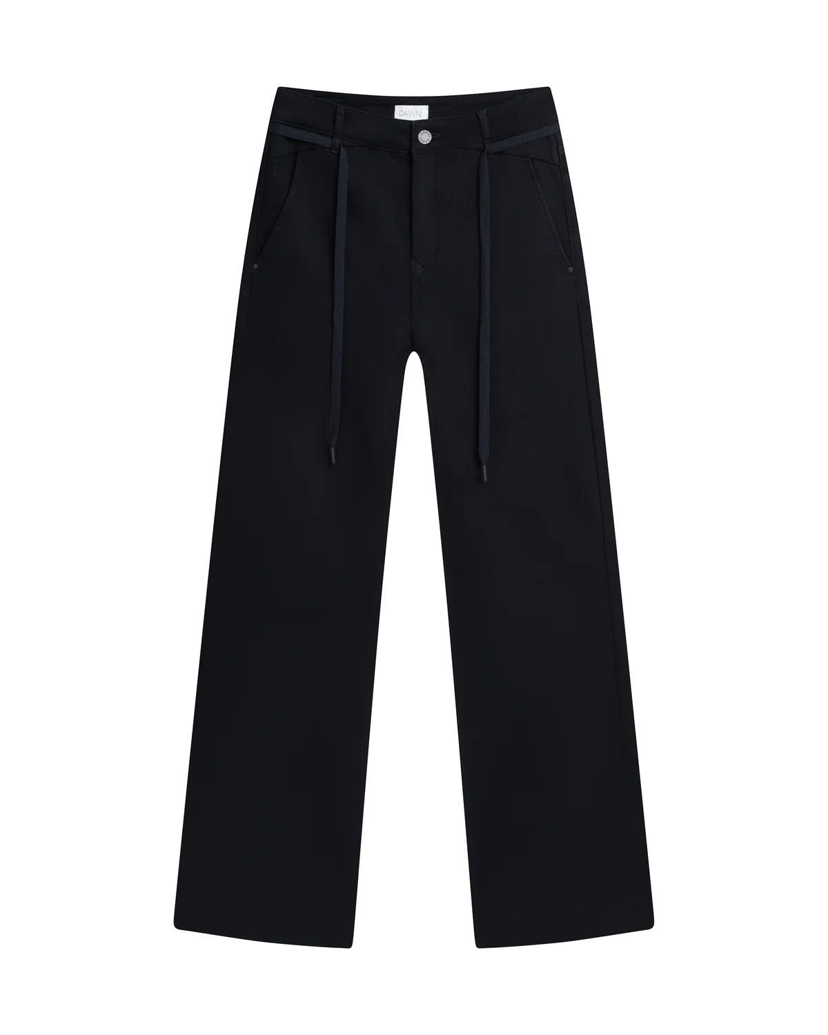 Dawn Denim - DEW Flared Soft Denim - French Pocket Stay Black