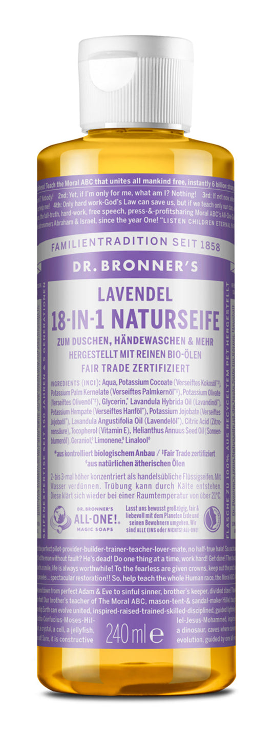 Dr. Bronner´s - 18-in-1 Naturseife Lavendel 240 ml