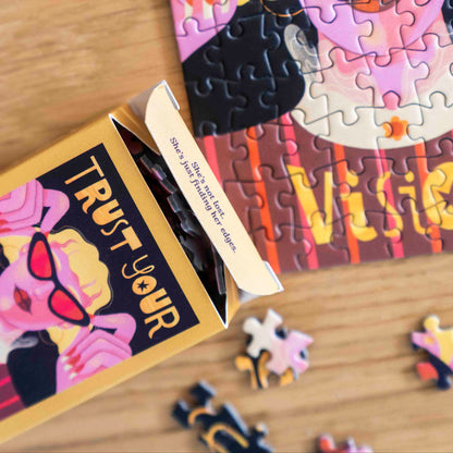 Willa Wunst - Trust Your Vision Mini Puzzle 99 Teile
