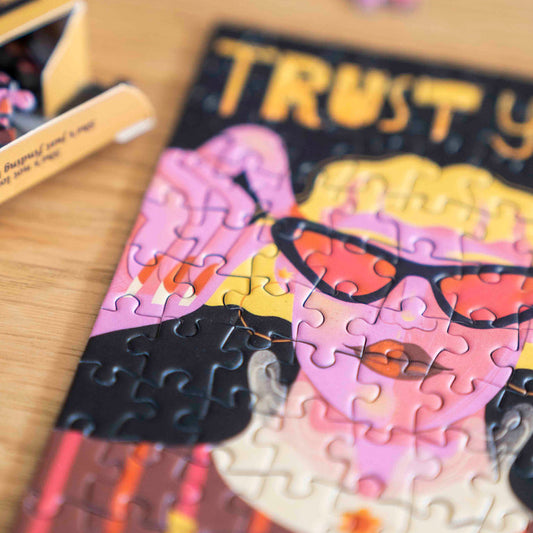 Willa Wunst - Trust Your Vision Mini Puzzle 99 Teile