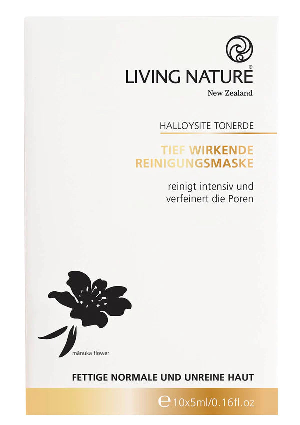 Living Nature - DEEP CLEANSING MASK 10 x 5ml - WERTE FREUNDE