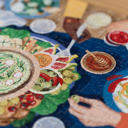 Willa Wunst - Dinner with Friends Puzzle 1000 Teile