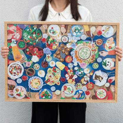 Willa Wunst - Dinner with Friends Puzzle 1000 Teile
