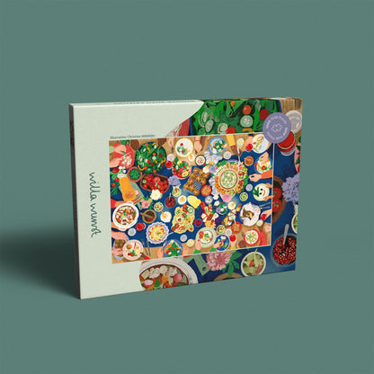 Willa Wunst - Dinner with Friends Puzzle 1000 Teile
