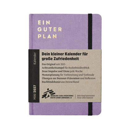 Ein guter Plan Mini 2027 - Lavendel