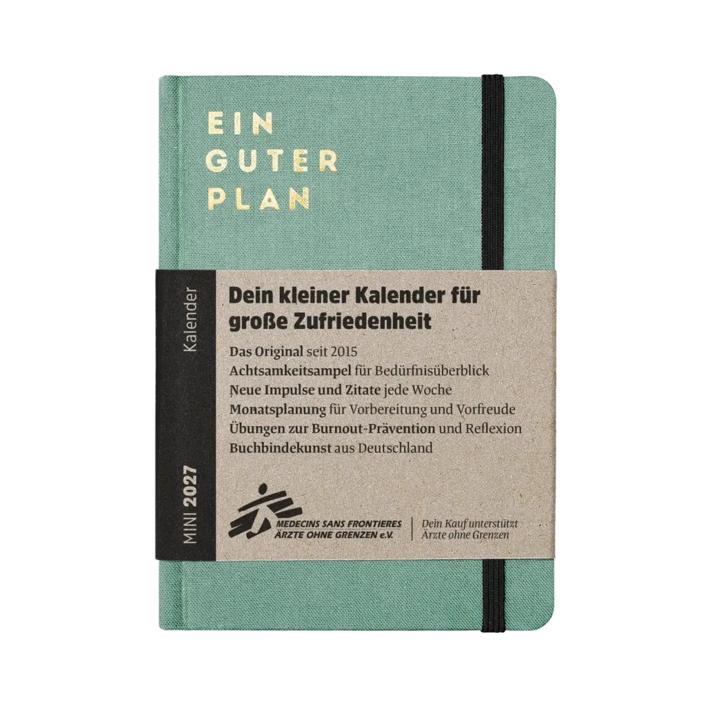 Ein guter Plan Mini 2027 - Seegrün
