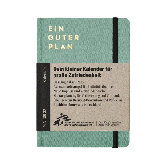 Ein guter Plan Mini 2027 - Seegrün