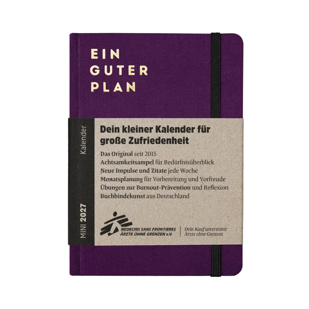 Ein guter Plan Mini 2027 - Violett
