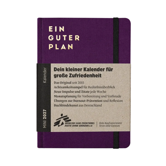 Ein guter Plan Mini 2027 - Violett