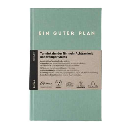 Ein guter Plan - Zeitlos Seegrün - WERTE FREUNDE